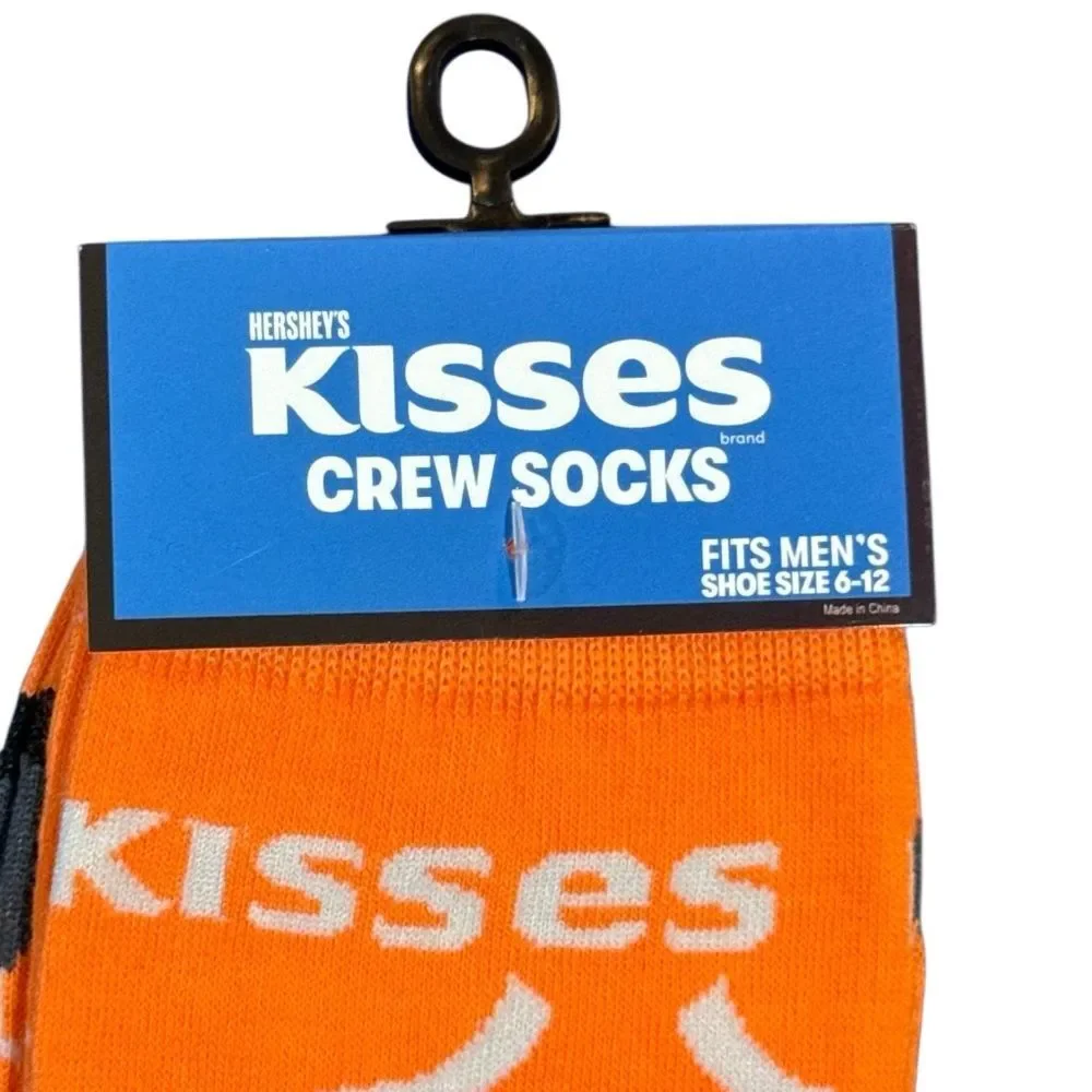 2/$20 NWT Hershey Kisses Trick or Treat Crew Socks